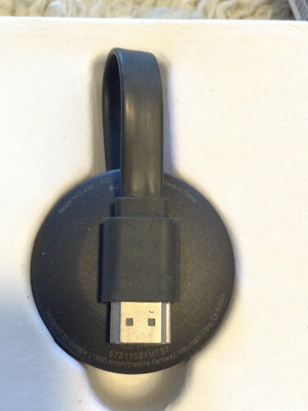 Chromcast Streaming Google TV Media Player *Missing Long Cable Stream Bingewatch - Picture 5 of 5